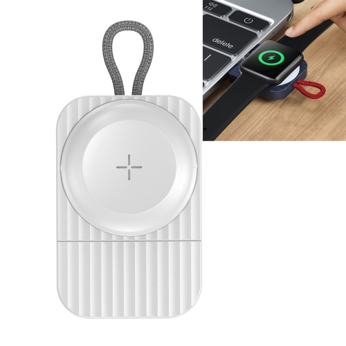 

ROCK W26 Portable Magnetic Wireless Charger for Apple Watch(White)