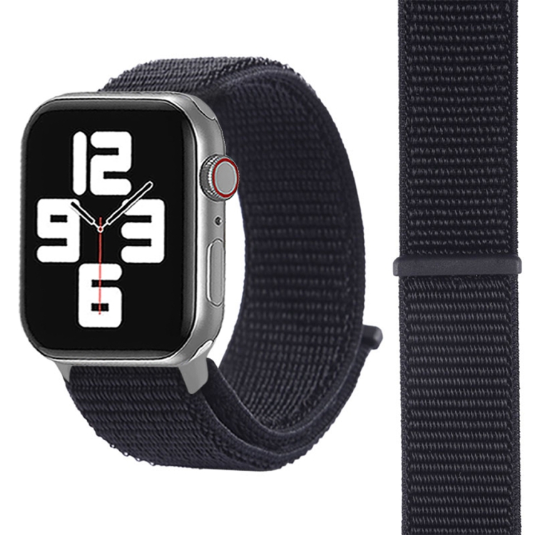 

For Apple Watch Series 3 & 2 & 1 38mm Simple Fashion Nylon Watch Strap with Magic Stick (Black)