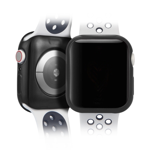 

DUX DUCIS Electroplated TPU Soft Shell Protective Back Cover Frame for Apple Watch Series 4 44mm (Black)