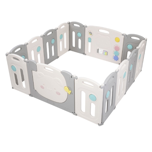 

[US Warehouse] Baby Elephant Foldable Safety Fence