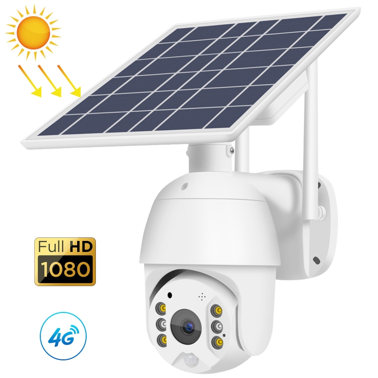 

T16 1080P Full HD 4G (US Version) Network Monitoring Solar Powered Camera, Support PIR + Radar Alarm, Night Vision, Two Way Audio, TF Card