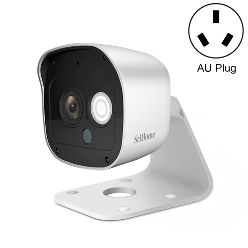 

SriHome SH029 3.0 Million Pixels 1296P HD AI Camera, Support Two Way Talk / Motion Detection / Humanoid Detection / Night Vision / TF Card, AU Plug