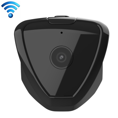 

CAMSOY S6 HD 1280 x 720P 70 Degree Wide Angle Wearable Wireless WiFi Intelligent Surveillance Camera, Support Infrared Right Vision & Motion Detection Alarm & Loop Recording (Black)