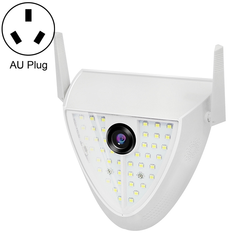 

DP16 2.0 Megapixel 42 LEDs Garden Light Smart Camera, Support Motion Detection / Night Vision / Voice Intercom / TF Card, AU Plug