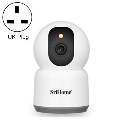 

SirHome SH038 4.0 Million Pixels QHD 2.4G/5G WiFi IP Camera, Support Night Color & Motion Detection & Two Way Talk & Human Detection & TF Card, UK Plug