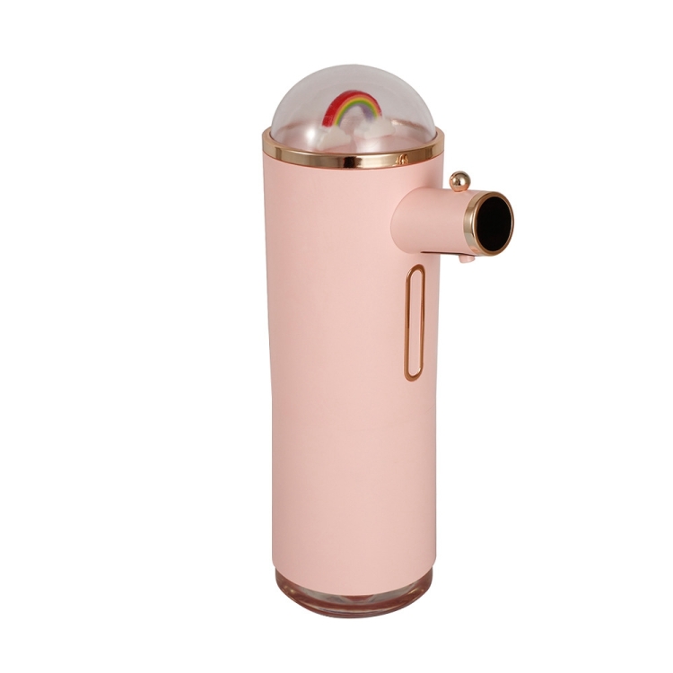 

D32 Household Automatic Induction Foaming Soap Dispenser, Rainbow Version (Pink)
