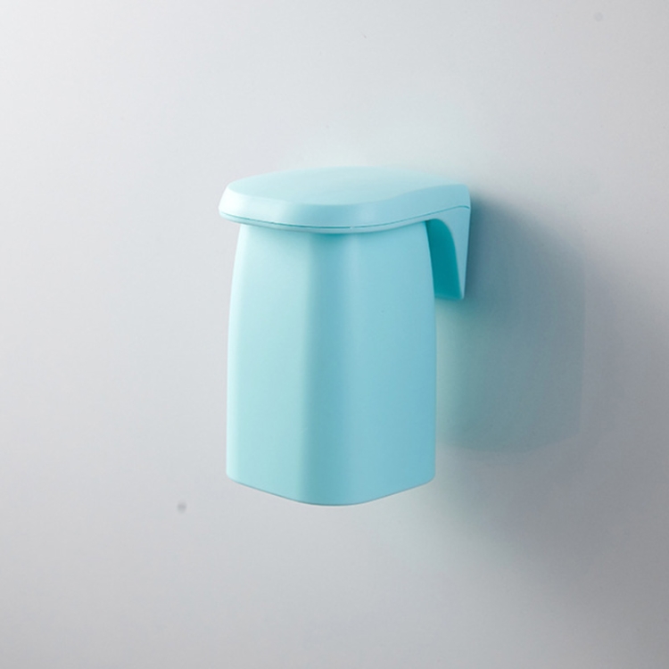 

Brushing Cup Set Magnetic Suction Mouthwash Cup Wall-mounted Shelf Cup Holder (Blue)