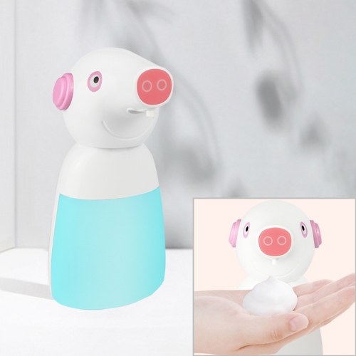 

330ML Intelligent Sensor Automatic Hand Wash Cartoon Soap Dispenser, Style: Rechargeable (Blue)