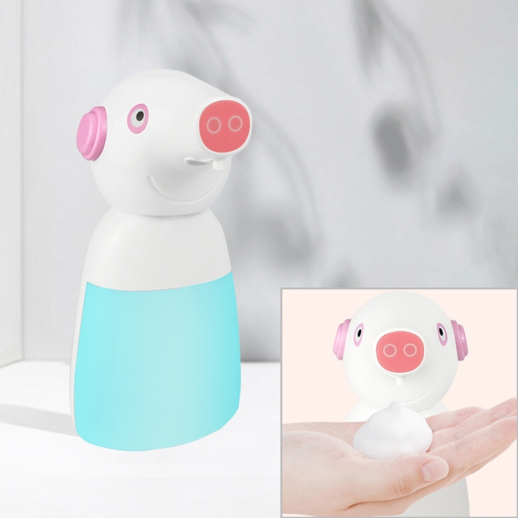 

330ML Intelligent Sensor Automatic Hand Wash Cartoon Soap Dispenser, Style: Battery (Blue)
