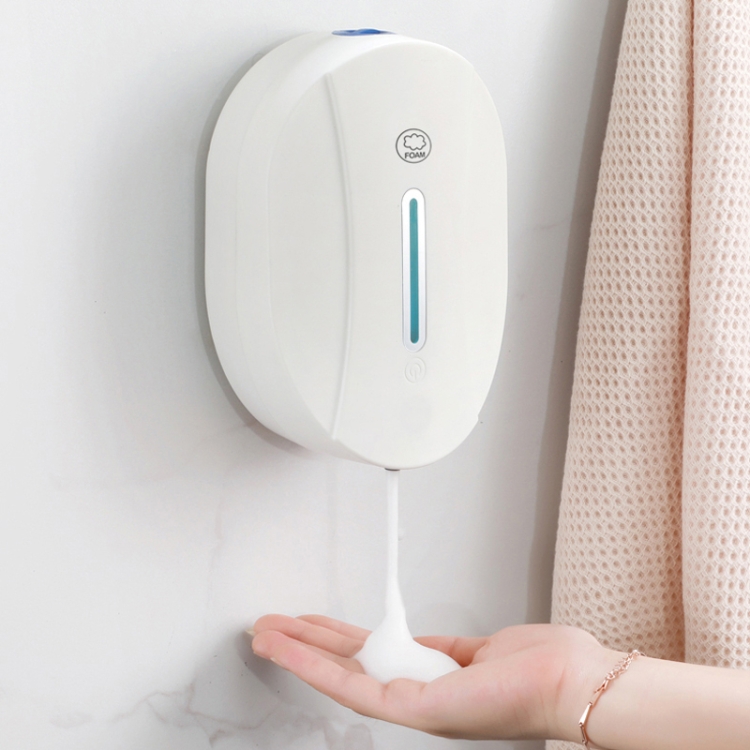 

KLC-550 550ml Wall-mounted Automatic Induction Disinfection Soap Dispenser, Specification: Foam Battery Type