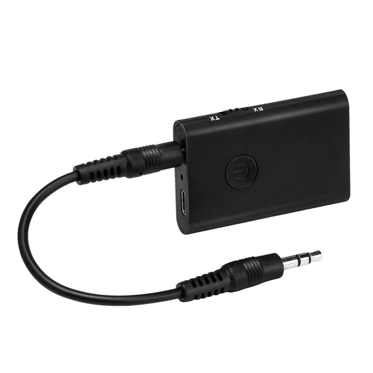 

2 in 1 Bluetooth Receiver & Transmitter, For iPhone, Samsung, HTC, Sony, Google, Huawei, Xiaomi and other Smartphones & TV & PC & Headphone etc(Black)