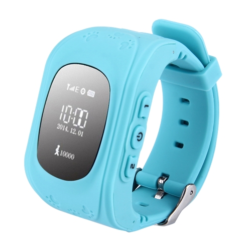 

Q50 GPS Tracker Smart Watch for Kids, Support SIM Card / Anti-lost / SOS Call / Location Finder / Remote Monitor / Pedometer(Blue)