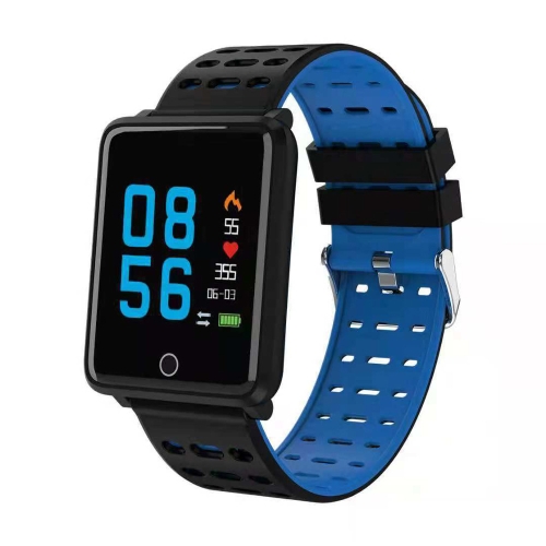 

F2 1.44 inches Color Screen Smart Bracelet Bluetooth 4.0,Support Information Push/Heart Rate Monitor /Blood Pressure Monitor /Blood Oxygen Monitor/Pedometer (Blue)