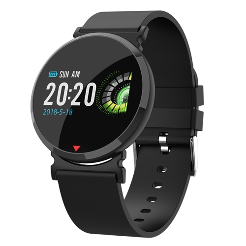 

E28 0.96 inch IPS Color Screen Smartwatch IP67 Waterproof, TPU Watchband, Support Call Reminder / Heart Rate Monitoring / Blood Pressure Monitoring / Blood Oxygen Monitoring / Sedentary Reminder / Sleep Monitoring (Black)