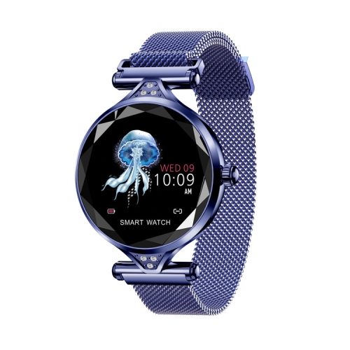 

H1 1.04 inch IPS Color Screen Women Smartwatch IP67 Waterproof, Support Call Reminder /Heart Rate Monitoring /Blood Pressure Monitoring/Sedentary Reminder /Sleep Monitoring (Blue)