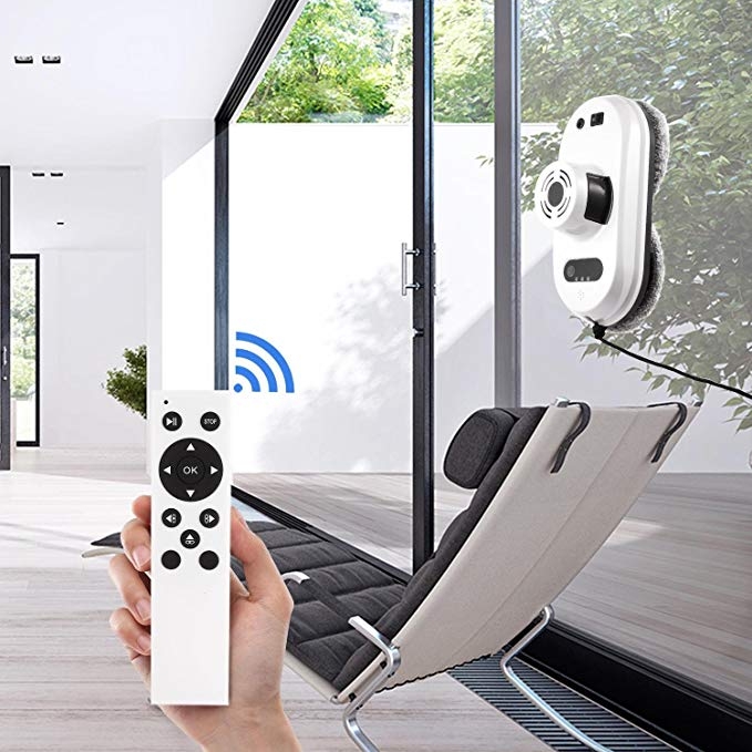 

Household Intelligent Window Cleaning Robot Automatic Electric Glass Cleaner, EU Plug