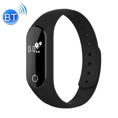 

TLW25 0.42 inch OLED Display Bluetooth Smart Bracelet, IP66 Waterproof, Support Heart Rate Monitor / Pedometer / Calls Remind / Sleep Monitor / Sedentary Reminder / Alarm / Remote Capture, Compatible with Android and iOS Phones (Black)