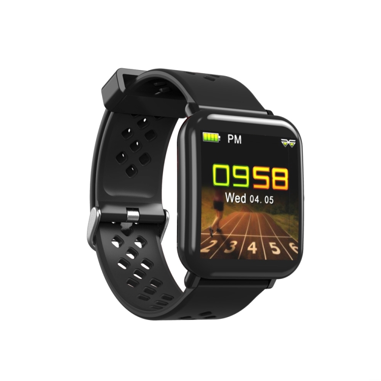 

DM06 1.3 inch IPS Color Screen Smart Bracelet IP68 Waterproof, Support Call Reminder /Heart Rate Monitoring /Sleep Monitoring/ Sedentary Reminder (Black)