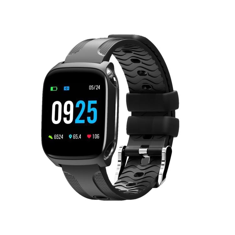 

TF9 1.3 inch IPS Color Screen Smart Bracelet IP67 Waterproof, Support Call Reminder/ Heart Rate Monitoring /Blood Pressure Monitoring/ Sleep Monitoring/Sedentary Reminder (Black)