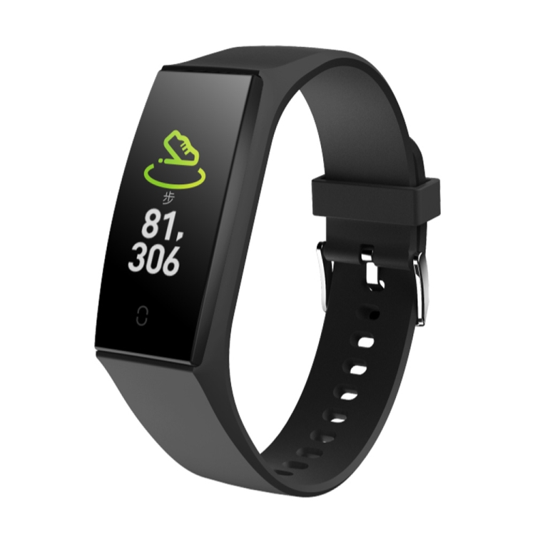 

V18 0.96 inch IPS Color Screen Smart Bracelet IP67 Waterproof, Support Call Reminder/ Heart Rate Monitoring /Blood Pressure Monitoring/ Sleep Monitoring/Remote Photography (Black)