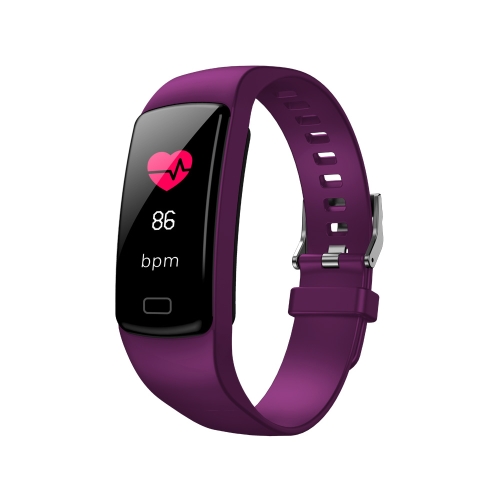

Y9 0.96 inch TFT Color Screen Smart Bracelet IP67 Waterproof, Support Call Reminder/ Heart Rate Monitoring /Blood Pressure Monitoring/ Sleep Monitoring/Remote Photography (Purple)