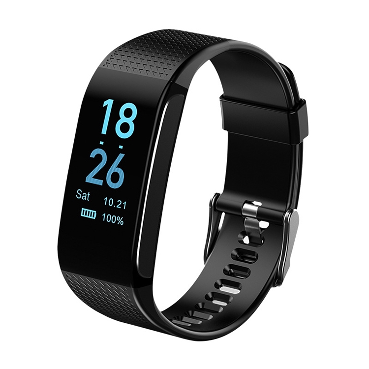

DiDO CK18 0.96 inch Waterproof Smartwatch, Support Blood Pressure Monitoring / Sleep Monitoring / Pedometer(Black)