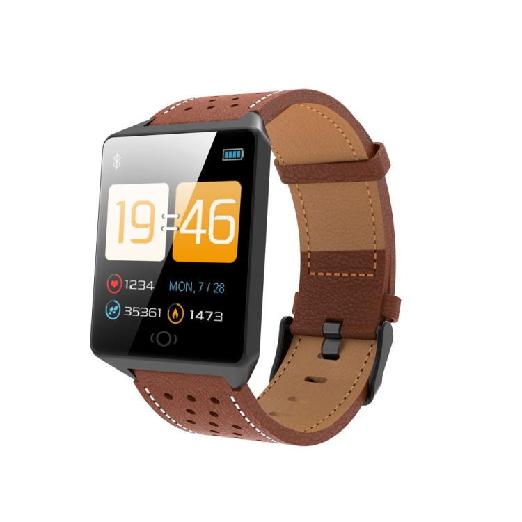 

CK19 1.3 inches TFT Color Screen Smart Bracelet IP67 Waterproof, Support Call Reminder /Heart Rate Monitoring /Sleep Monitoring / Pedometer (Black)