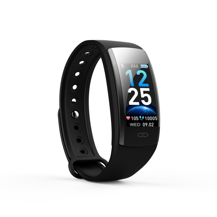 

QS90 Plus 0.96 inches TFT Color Screen Smart Bracelet IP67 Waterproof, Support Call Reminder /Heart Rate Monitoring /Sleep Monitoring /Sedentary Reminder (Black)