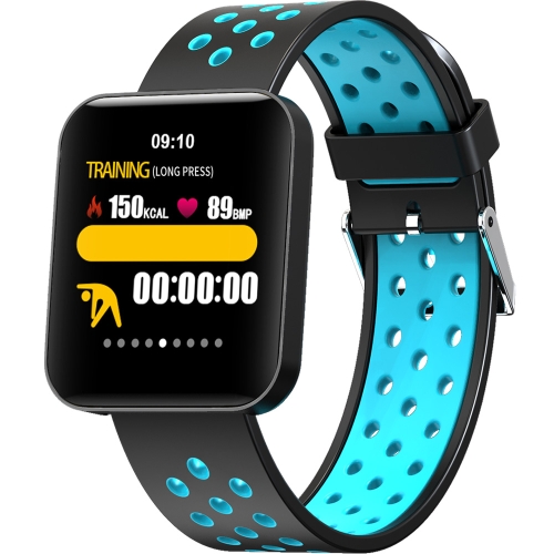 

S88 1.54 inches TFT Color Screen Smart Bracelet IP67 Waterproof, Silicone Watchband, Support Call Reminder /Heart Rate Monitoring /Sleep Monitoring /Sedentary Reminder /Blood Pressure Monitoring(Blue)