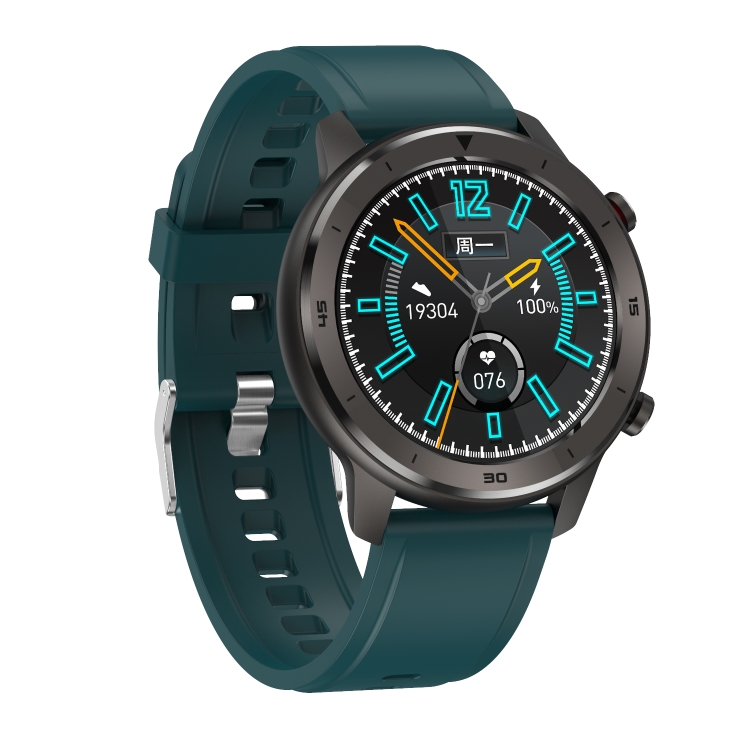 

DT78 C23 1.3 inch Full Circle Full Touch Smart Sport Watch IP68 Waterproof, Support Real-time Heart Rate Monitoring / Sleep Monitoring / Bluetooth (Green)