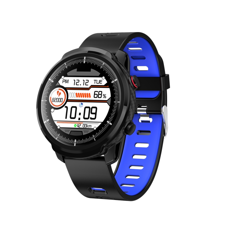 

S10 Plus Smart Sport Watch IP67 Waterproof, Support Real-time Heart Rate Monitoring / Sleep Monitoring / Bluetooth / Alarm Clock (Black Blue)