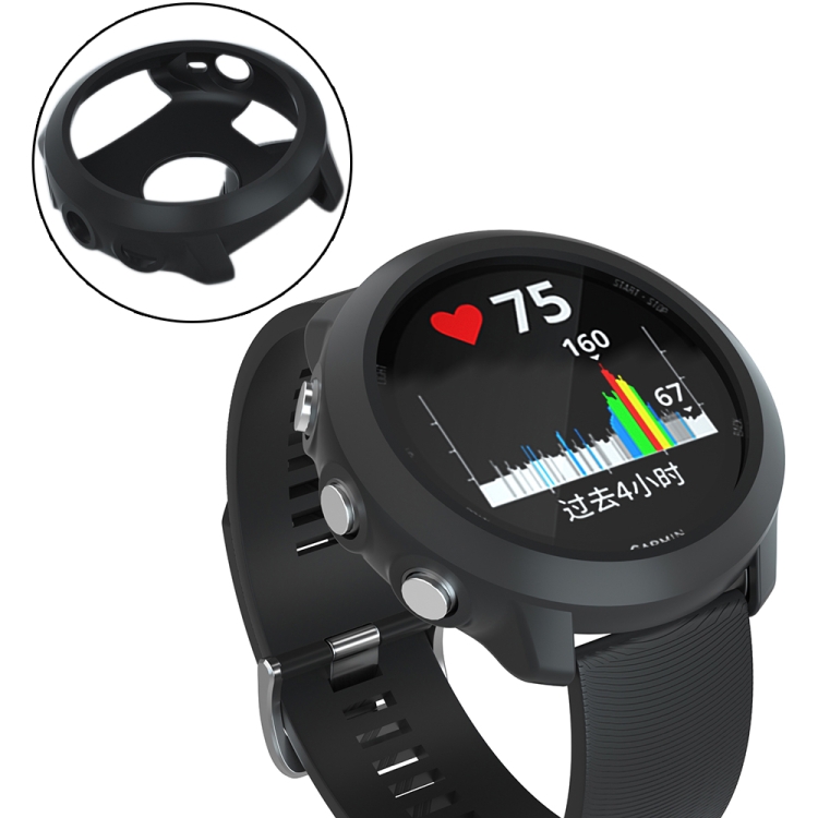 

TPU Protective Case for Garmin Forerunner 645 (Black)