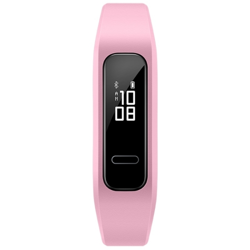 

Original Huawei Band 3e Smart Bracelet, PMOLED Screen, Dual Wear Modes, 5ATM Waterproof, Support Running Posture Monitoring / Sleep Monitor / Sedentary Reminder / Message Reminder (Pink)