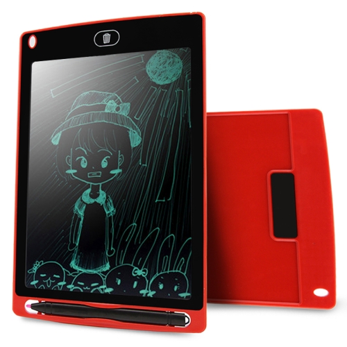 

CHUYI Portable 8.5 inch LCD Writing Tablet Drawing Graffiti Electronic Handwriting Pad Message Graphics Board Draft Paper with Writing Pen, CE / FCC / RoHS Certificated(Red)
