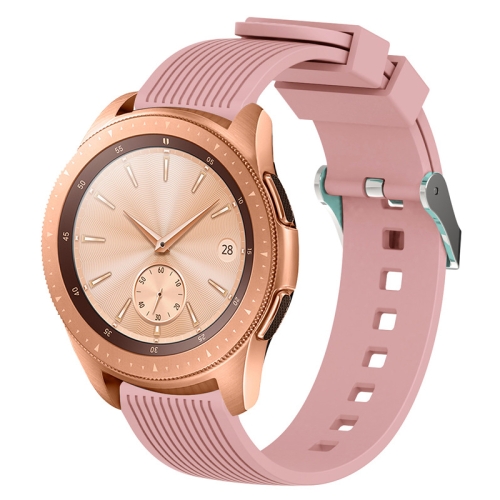

Vertical Grain Wrist Strap Watch Band for Galaxy Watch 42mm (Pink)
