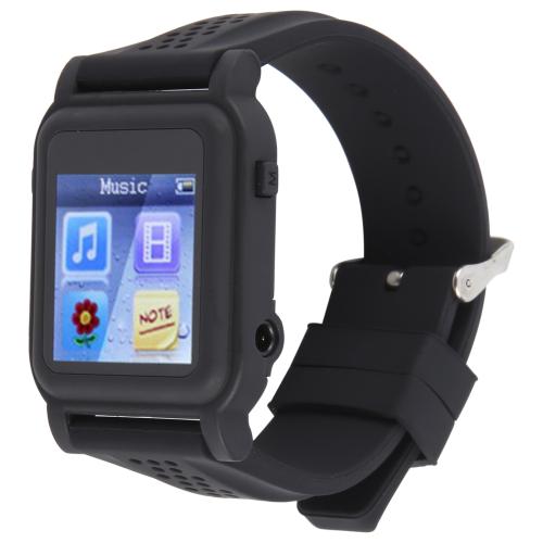 

Q998 4GB MP4 E-book Privacy Reading Smart Watch, Support Time Display / Music & Video Playing / Picture Browsing / Stopwatch(Black)