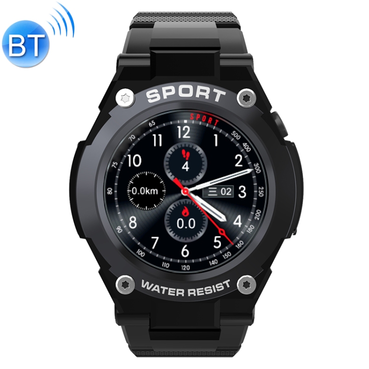 

DT97 G9 1.3 inch Full Circle Full Touch GPS Smart Sport Watch IP67 Waterproof, Support Real-time Heart Rate Monitoring / Sleep Monitoring / Bluetooth (Black)