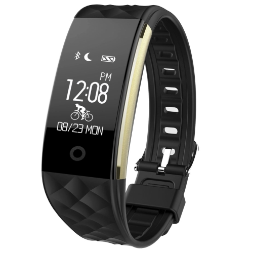 

S2 0.96 inch OLED Touch Screen Display Bluetooth Intelligence Heart Rate Smart Bracelet, IP67 Waterproof, Support Pedometer / Real-time Heart Rate Monitor / Mileage Detection / WeChat Reminder / Sleep Monitor / Notification Reminder / Bicycle Mode, Compat