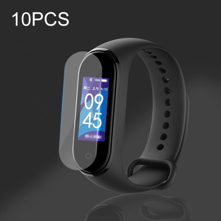 

10 PCS Explosion-proof TPU Soft Full Screen Protective Film for Xiaomi Mi Band 4