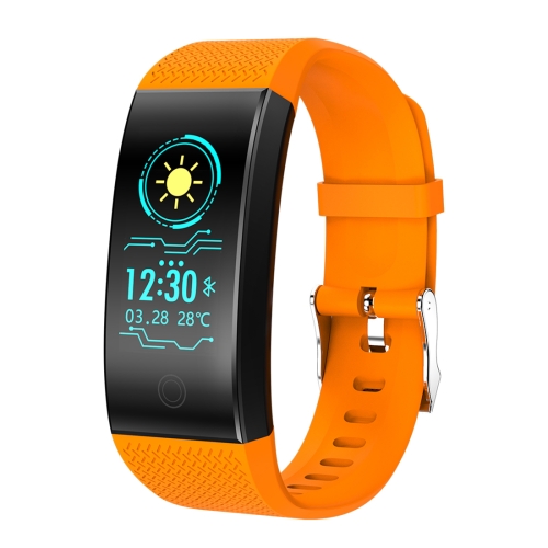 

QW18 Fitness Tracker 0.96 inch HD Color Screen Smartband Smart Bracelet, IP68 Waterproof, Support Sports Mode / Sleep Monitor / Bluetooth Camera / Heart Rate Monitor (Orange)