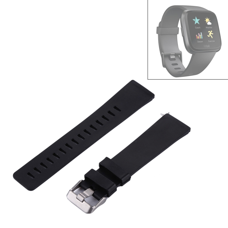 

For Fitbit Versa / Versa 2 Simple Fashion Silicone Watch Strap(Violet)