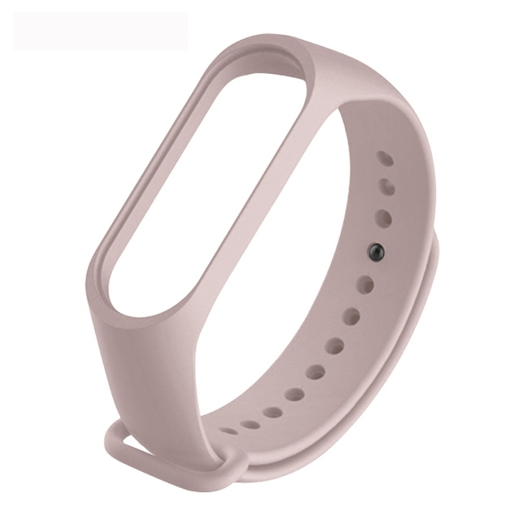 

Pure Color Soft TPU Replacement Watchbands for Xiaomi Mi Band 4, Host Not Included (Pink)