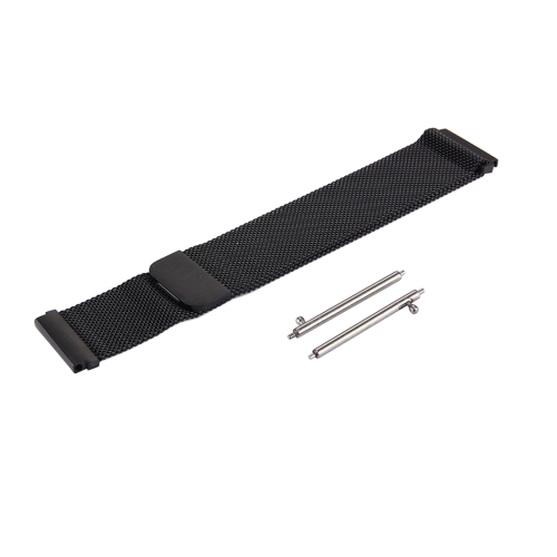 

For Samsung Gear S3 Classic Milanese Loop Magnetic Stainless Steel Watchband(Black)