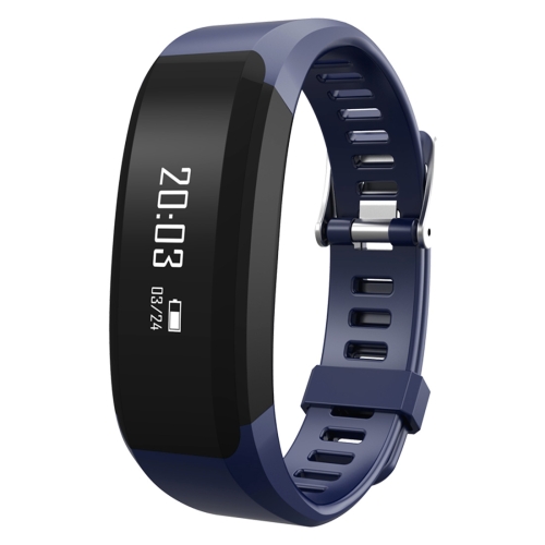 

H28 Fitness Tracker Bluetooth Smart Bracelet for iOS / Android Smart Phone, Heart Rate / Anti-lost / Message Push / Pedometer / Sleep Monitor(Dark Blue)