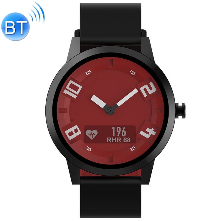 

Lenovo Watch X OLED Display Screen 316L Stainless Steel Waterproof Bluetooth 5.0 Sport Smart Watch with Silicone Strap, Support Heart Rate Sensor / Sleep Monitor / Gesture Photo (Red)