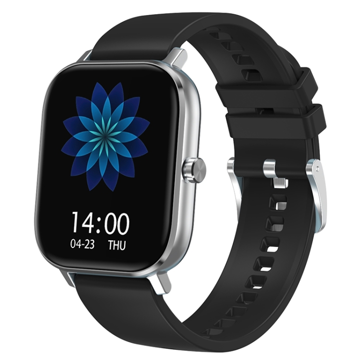 

DT35 1.54 inch LCD Screen Silicone Strap Smart Watch, Support Bluetooth Call / Heart Rate Monitor / Sleep Monitor / Blood Pressure Monitoring / Pedometer (Silver+Black)