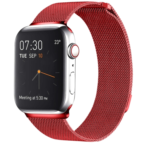 stainless steel milanese loop apple watch band