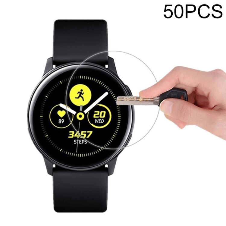 

50 PCS For Galaxy Watch R500 0.26mm 2.5D Tempered Glass Film