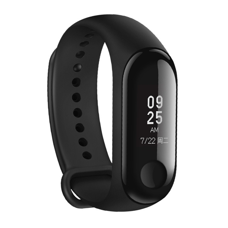 

[HK Warehouse] International Edition Original Xiaomi Mi Band 3 Fitness Tracker Smart Bracelet, 50m Swim Waterproof, Support Heart Rate Monitor / Weather Forecast / Sports Mode / Information Reminder(Black)