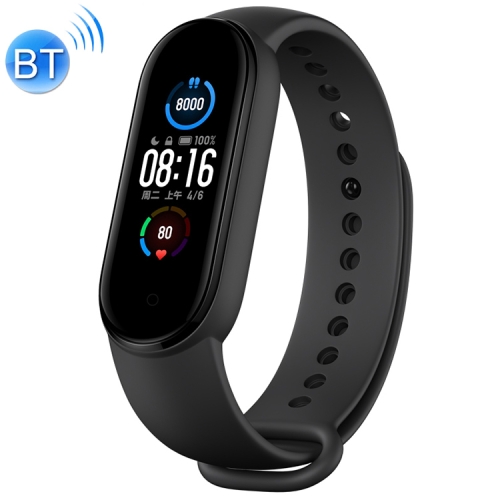 

M5 0.96 inch TFT Color Screen Smart Bracelet,IP67 Waterproof, Support Call Reminder /Heart Rate Monitoring/Sleep Monitoring/Sedentary Reminder/Blood Pressure Monitoring / Blood Oxygen Monitoring (Black)
